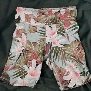 jungle biker shorts🍃🌸